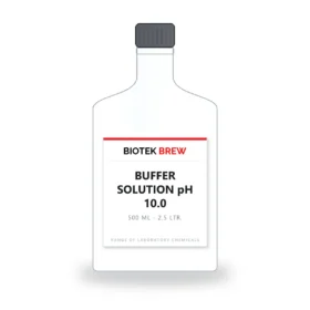 BUFFER SOLUTION pH 10.0 - BioTek Brew laboratory chemical, pack sizes 500 ml - 2.5 Ltr.