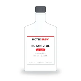 BUTAN-2-OL - BioTek Brew laboratory chemical, CAS 78-92-2, pack sizes 500 ml - 2.5 Ltr.