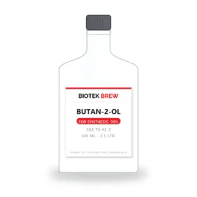 BUTAN-2-OL - BioTek Brew laboratory chemical, CAS 78-92-2, pack sizes 500 ml - 2.5 Ltr.