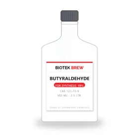 BUTYRALDEHYDE - BioTek Brew laboratory chemical, CAS 123-72-8, pack sizes 500 ml - 2.5 Ltr.