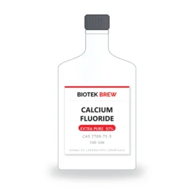 CALCIUM FLUORIDE - BioTek Brew laboratory chemical, CAS 7789-75-5, pack sizes 500 gm