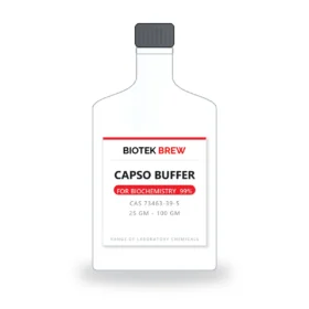 CAPSO BUFFER - BioTek Brew laboratory chemical, CAS 73463-39-5, pack sizes 25 gm - 100 gm
