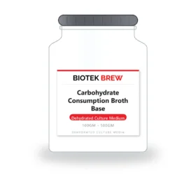 Carbohydrate Consumption Broth Base - BioTek Brew dehydrated culture medium, pack sizes 100gm - 500gm