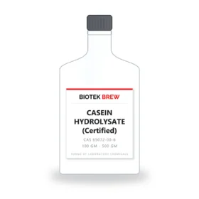 CASEIN HYDROLYSATE (Certified) - BioTek Brew laboratory chemical, CAS 65072-00-6, pack sizes 100 gm - 500 gm