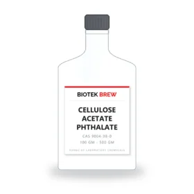 CELLULOSE ACETATE PHTHALATE - BioTek Brew laboratory chemical, CAS 9004-38-0, pack sizes 100 gm - 500 gm