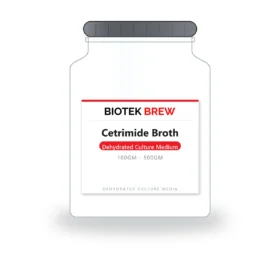 Cetrimide Broth - BioTek Brew dehydrated culture medium, pack sizes 100gm - 500gm