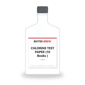 CHLORINE TEST PAPER (10 Books ) - BioTek Brew laboratory chemical, pack sizes 1 Box