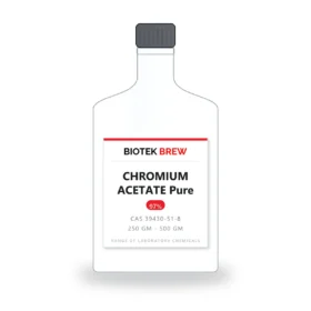 CHROMIUM ACETATE Pure - BioTek Brew laboratory chemical, CAS 39430-51-8, pack sizes 250 gm - 500 gm
