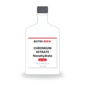 CHROMIUM NITRATE Nonahydrate - BioTek Brew laboratory chemical, CAS 7789-02-8, pack sizes 500 gm