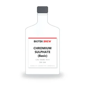 CHROMIUM SULPHATE (Basic) - BioTek Brew laboratory chemical, CAS 39380-78-4, pack sizes 500 gm