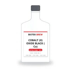 COBALT (II) OXIDE BLACK ( Co) - BioTek Brew laboratory chemical, CAS 1308-06-1, pack sizes 100 gm - 250 gm - 500 gm