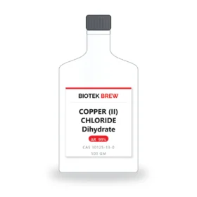 COPPER (II) CHLORIDE Dihydrate - BioTek Brew laboratory chemical, CAS 10125-13-0, pack sizes 500 gm