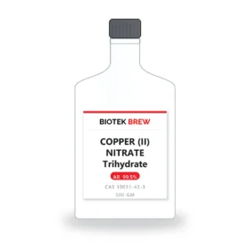 COPPER (II) NITRATE Trihydrate - BioTek Brew laboratory chemical, CAS 10031-43-3, pack sizes 500 gm