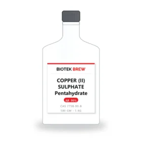 COPPER (II) SULPHATE Pentahydrate - BioTek Brew laboratory chemical, CAS 7758-99-8, pack sizes 500 gm - 5 kg