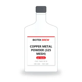 COPPER METAL POWDER (325 MESH) - BioTek Brew laboratory chemical, CAS 7440-50-8, pack sizes 100 gm - 500 gm