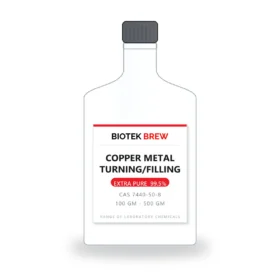 COPPER METAL TURNING/FILLING - BioTek Brew laboratory chemical, CAS 7440-50-8, pack sizes 100 gm - 500 gm
