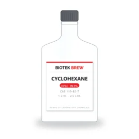 CYCLOHEXANE - BioTek Brew laboratory chemical, CAS 110-82-7, pack sizes 1 Ltr. - 2.5 Ltr.