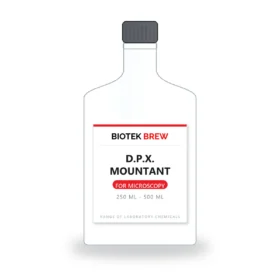 D.P.X. MOUNTANT - BioTek Brew laboratory chemical, pack sizes 250 ml - 500 ml