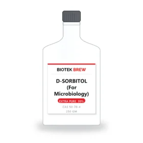 D-SORBITOL (For Microbiology) - BioTek Brew laboratory chemical, CAS 50-70-4, pack sizes 250 gm