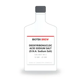 DEOXYRIBONUCLEIC ACID SODIUM SALT (D.N.A. Sodium Salt) - BioTek Brew laboratory chemical, CAS 9007-49-2