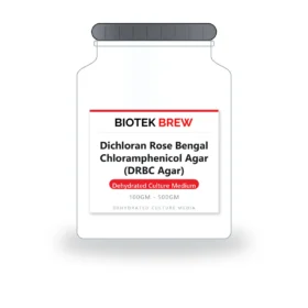 Dichloran Rose Bengal Chloramphenicol Agar (DRBC Agar) - BioTek Brew dehydrated culture medium, pack sizes 100gm - 500gm