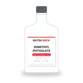 DIMETHYL PHTHALATE - BioTek Brew laboratory chemical, CAS 131-11-3, pack sizes 500 ml - 2.5 Ltr.