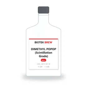 DIMETHYL POPOP (Scintillation Grade) - BioTek Brew laboratory chemical, CAS 3073-87-8, pack sizes 1 gm - 5 gm