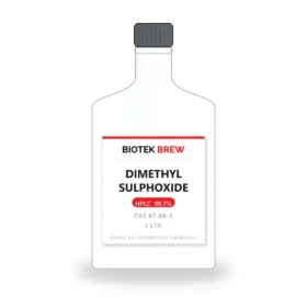 DIMETHYL SULPHOXIDE - BioTek Brew laboratory chemical, CAS 67-68-5, pack sizes 1 Ltr.