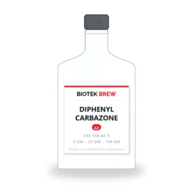 DIPHENYL CARBAZONE - BioTek Brew laboratory chemical, CAS 538-62-5, pack sizes 5 gm - 25 gm - 100 gm