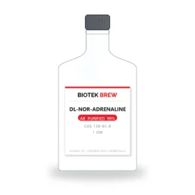 DL-NOR-ADRENALINE - BioTek Brew laboratory chemical, CAS 138-65-8, pack sizes 1 gm