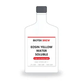 EOSIN YELLOW WATER SOLUBLE - BioTek Brew laboratory chemical, CAS 17372-87-1, pack sizes 25 gm - 100 gm - 500 gm