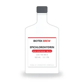 EPICHLOROHYDRIN - BioTek Brew laboratory chemical, CAS 106-89-8, pack sizes 500 ml - 2.5 Ltr.