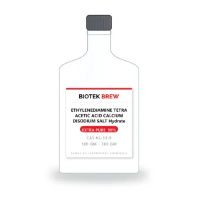 ETHYLENEDIAMINE TETRA ACETIC ACID CALCIUM DISODIUM SALT Hydrate - BioTek Brew laboratory chemical, CAS 62-33-9