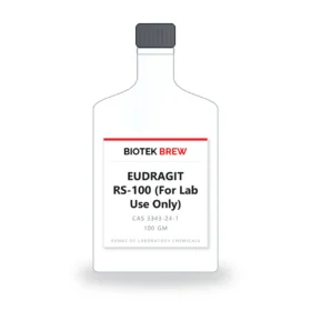 EUDRAGIT RS-100 (For Lab Use Only) - BioTek Brew laboratory chemical, CAS 3343-24-1, pack sizes 100 gm