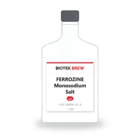 FERROZINE Monosodium Salt - BioTek Brew laboratory chemical, CAS 69898-45-9, pack sizes 1 gm