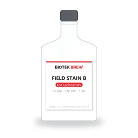 FIELD STAIN B - BioTek Brew laboratory chemical, pack sizes 25 gm - 100 gm - 1 kg
