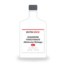 GUANIDINE THIOCYANATE (Molecular Biology) - BioTek Brew laboratory chemical, CAS 593-84-0, pack sizes 100 gm - 500 gm