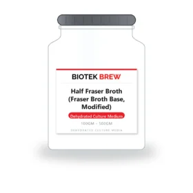 Half Fraser Broth (Fraser Broth Base, Modified) - BioTek Brew dehydrated culture medium, pack sizes 100gm - 500gm