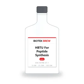 HBTU For Peptide Synthesis - BioTek Brew laboratory chemical, CAS 94790-37-1, pack sizes 5 gm - 25 gm - 100 gm