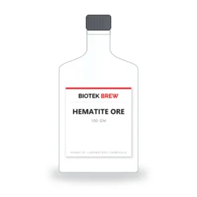 HEMATITE ORE - BioTek Brew laboratory chemical, pack sizes 100 gm