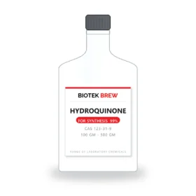 HYDROQUINONE - BioTek Brew laboratory chemical, CAS 123-31-9, pack sizes 100 gm - 500 gm