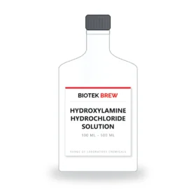 HYDROXYLAMINE HYDROCHLORIDE SOLUTION - BioTek Brew laboratory chemical, pack sizes 100 ml - 500 ml