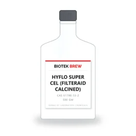 HYFLO SUPER CEL (FILTERAID CALCINED) - BioTek Brew laboratory chemical, CAS 61790-53-2, pack sizes 500 gm