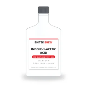 INDOLE-3-ACETIC ACID - BioTek Brew laboratory chemical, CAS 87-51-4, pack sizes 5 gm - 25 gm - 100 gm