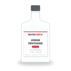 IODINE PENTOXIDE - BioTek Brew laboratory chemical, CAS 12029-98-0, pack sizes 25 gm - 100 gm