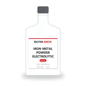 IRON METAL POWDER ELECTROLYTIC - BioTek Brew laboratory chemical, CAS 7439-89-6, pack sizes 500 gm - 1 kg
