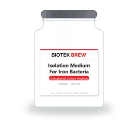 Isolation Medium For Iron Bacteria - BioTek Brew dehydrated culture medium, pack sizes 100gm - 500gm
