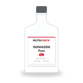 ISONIAZIDE Pure - BioTek Brew laboratory chemical, CAS 54-85-3, pack sizes 100 gm - 500 gm