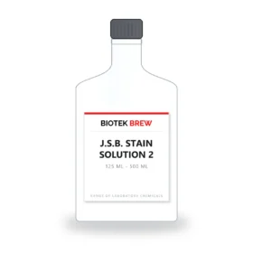 J.S.B. STAIN SOLUTION 2 - BioTek Brew laboratory chemical, pack sizes 125 ml - 500 ml