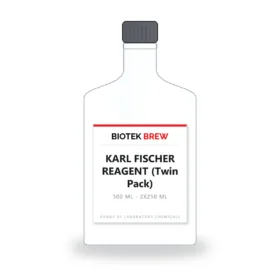 KARL FISCHER REAGENT (Twin Pack) - BioTek Brew laboratory chemical, pack sizes 500 ml - 2x250 ml